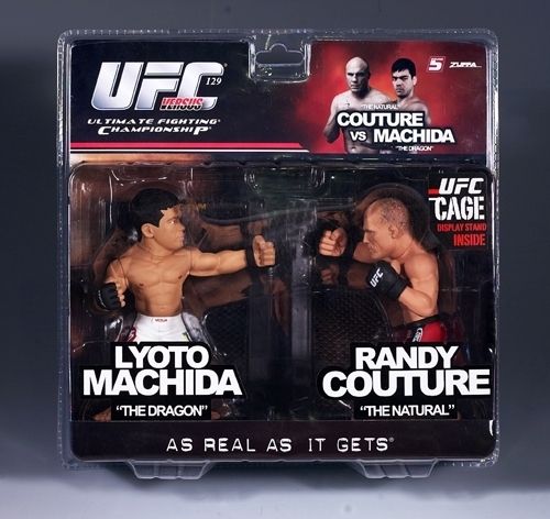 RANDY COUTURE LYOTO MACHIDA ROUND 5 SRS 2 VERSUS FIGURE  