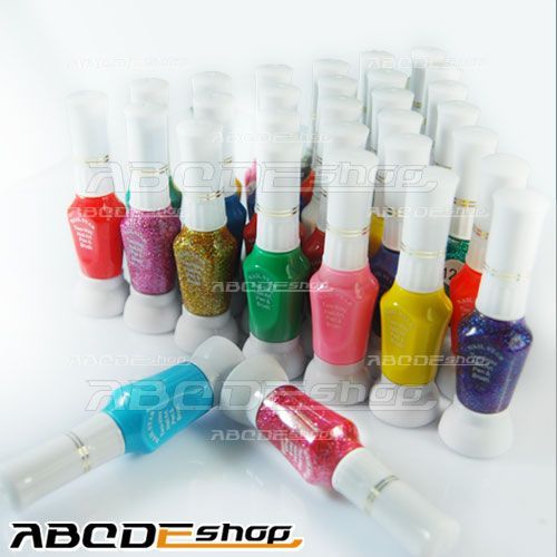 New 2 Way Nail Art Brush Pen Varnish Polish  