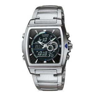 EFA120D 1AV Casio Mens Ana Digi Edifice Thermometer Br  