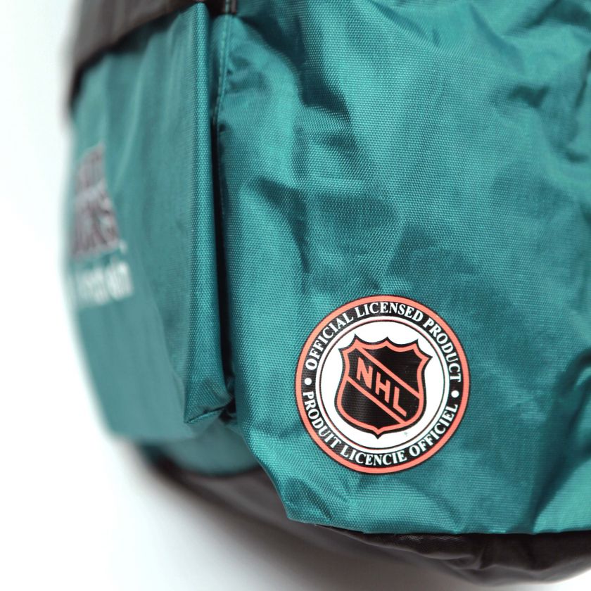 Vintage Anaheim Mighty Ducks Backpack Back Pack Deadstock Nasco 