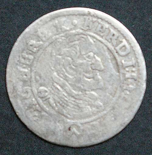 AUSTRIA   SILESIA   FERDINAND II   3 KREUZER   1624   mint St. Polten 