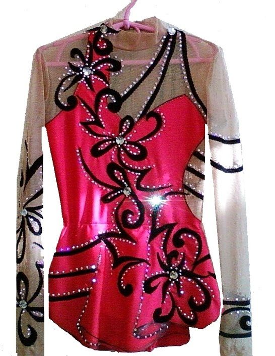 Competition Rhythmic Gymnastics leotard Skating Dress  