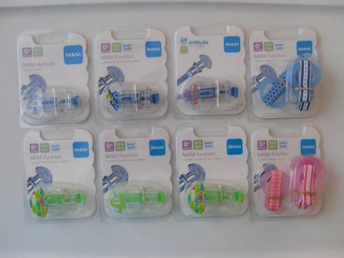 MAM Fashion Pacifier Clip Keeper 0+m BPA FREE  