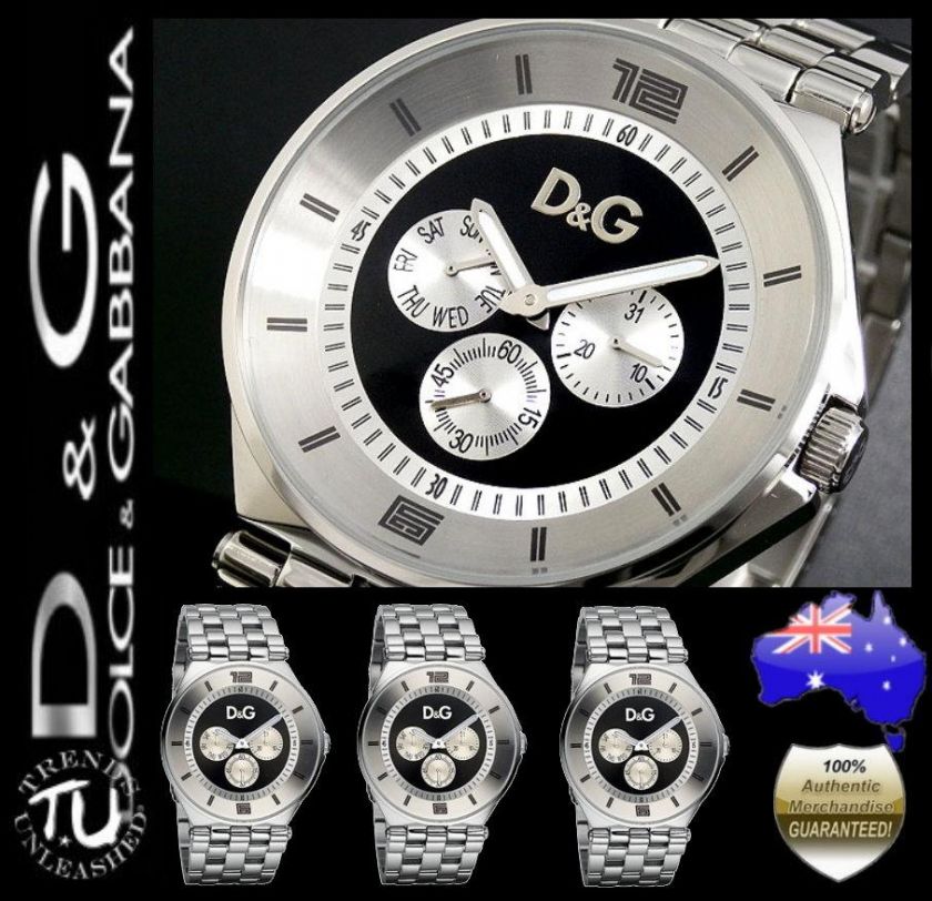 New Mens Authentic D&G Dolce & Gabbana Men Watch DW0583 AUTHENTICITY 