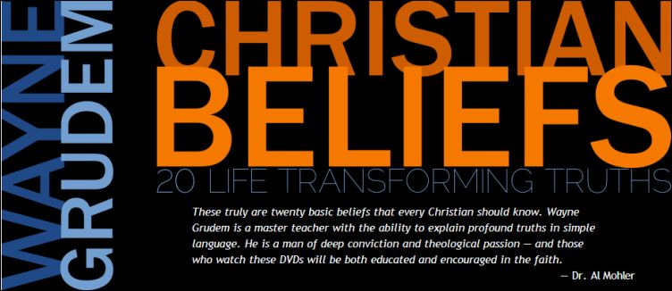 Christian Beliefs DVDs Wayne Grudem Systematic Theology  