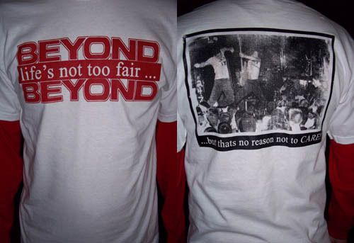 BEYOND shirt,half off,pagan babies,76% uncertain  