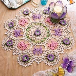 Crochet World April 2011 Easter Crochet Patterns Afghan  