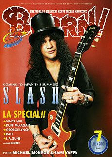 BURRN Magazine 07/10 SLASH RATT AVENGED SEVENFOLD DIO  