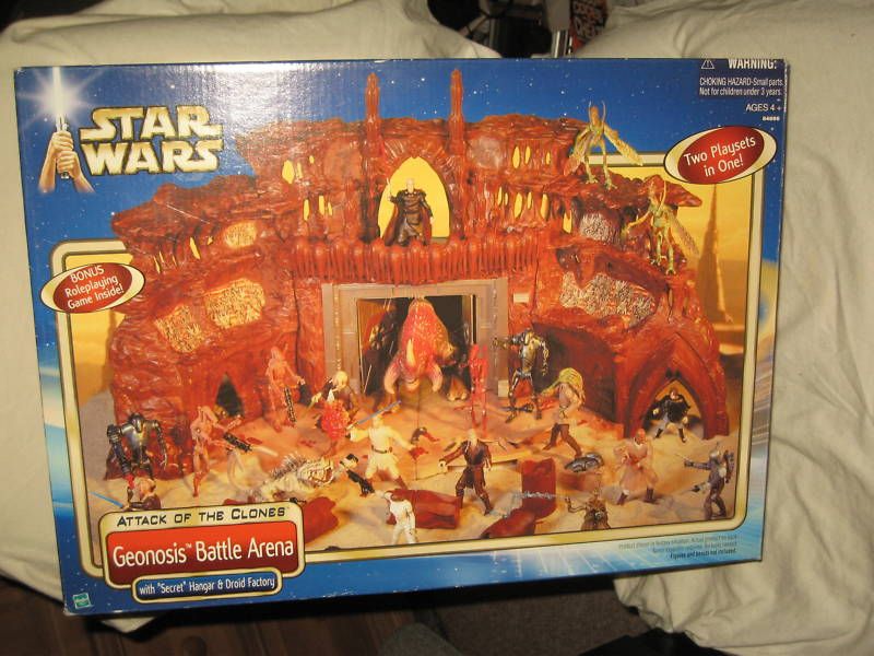 Star Wars ATOC Geonosis Battle Arena Figure Playset  