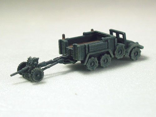 144 CGD WWII German Krupp Protze Truck Towing Pak36  