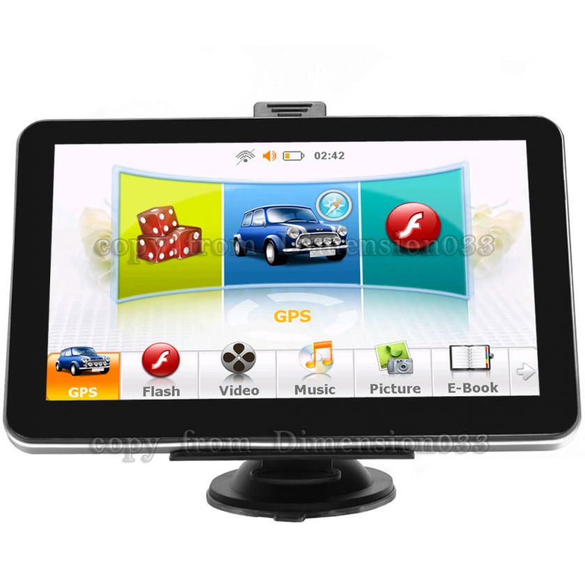 HD GPS Navigation Atlas 5 4GB Memory CE 6.0 128DDRII  