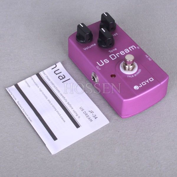 Joyo JF 34 Electric Guitar Audio Effect True Bypass US DREAM Drive 