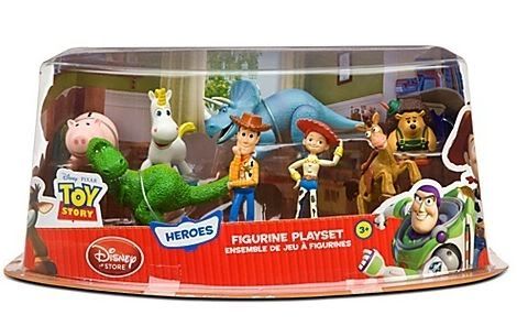 DISNEY TOY STORY HEROES Figurine Playset, NEW  