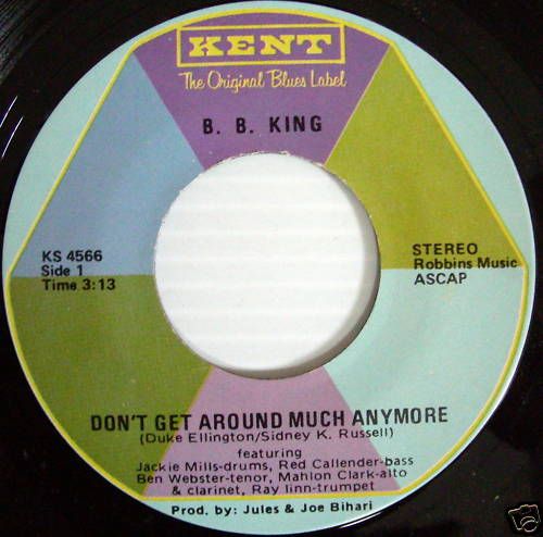 KING 45 Dont Get Around Much Anymore MINT  