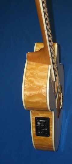 CORT SFX10 NATURAL SOLID TOP ACOUSTIC ELECTRIC GUITAR  