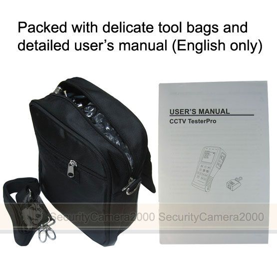 Packed with delicate tool bags and detailed user’s manual (English 