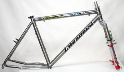 Litespeed Toccoa Titanium MTB Frame, Marzocchi Bomber Fork, 20 Large 