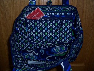   Tic Tac Tote MEDITERRANEAN BLUE NWT travel tote book bag MINT  