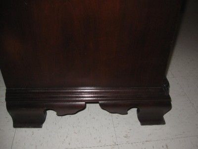 Thomasville Collectors Cherry Goddard Block Front Chest of 4 Drawers 