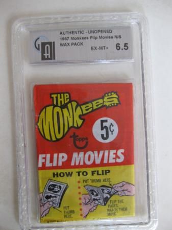 1967 Topps The Monkees Flip Movies Cards RARE  