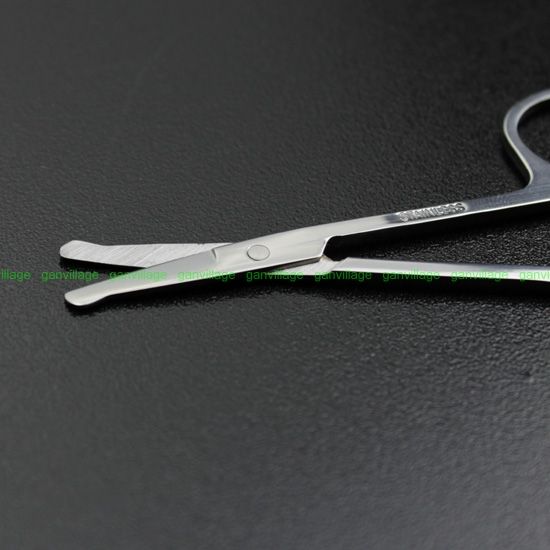 Safety Nose Vibrissa Nostril Ear Facial Hair Scissors  