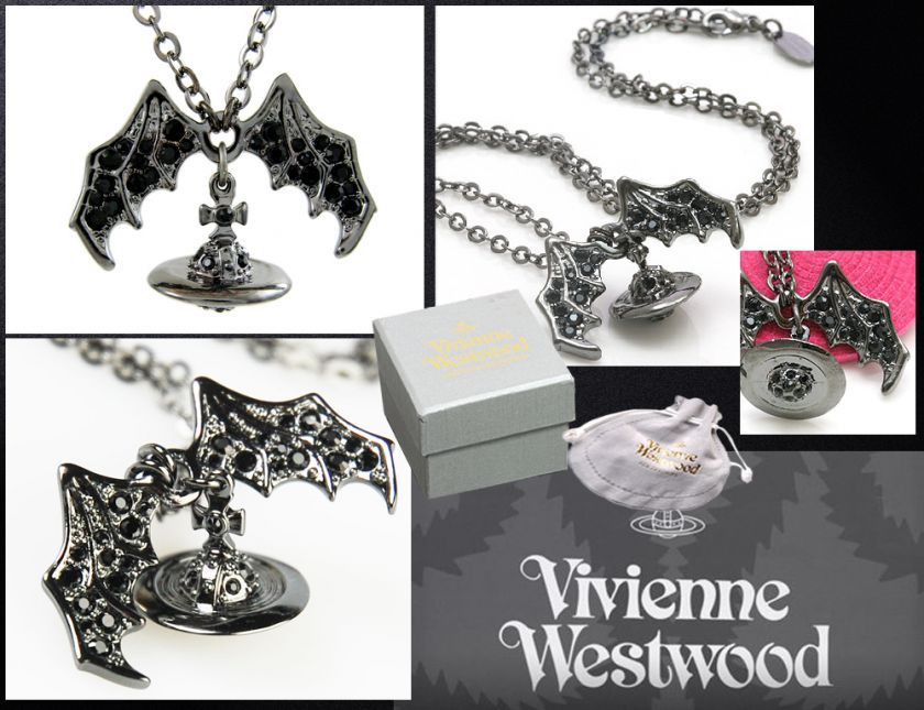 Vivienne Westwood Bat Wing Necklace Earrings Bracelet  