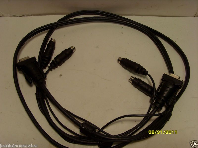 BELKIN F3X1105B06 PRO OMNIVIEW AIO PS/2 KVM CABLE 5  