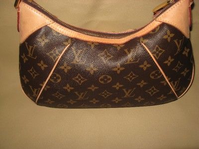   LOUIS VUITTON LV MONOGRAM THAMES SHOULDER BAG PURSE NR   