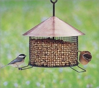 NEW POPULAR LARGE DELUXE WIRE MESH BIRD FEEDER  