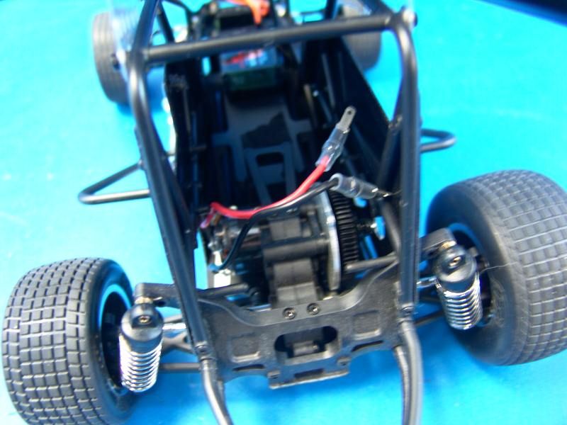 Team Losi Mini Sprint 1/18 R/C Dirt Oval Car Slider Electric 2.4GHz 