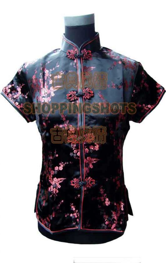 Chinese clothing blouse shirt top vest coat 060901 multi colored size 