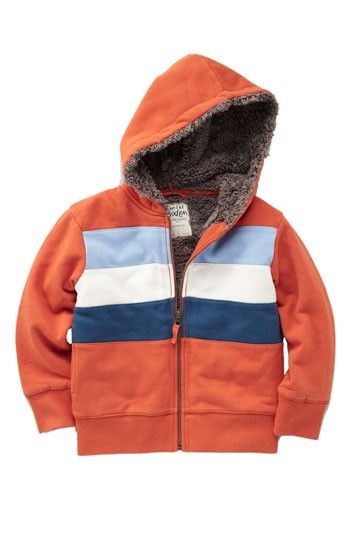 NWT Mini Boden Hoody 3 4 4 5 5 6 7 8 Snowboard Shaggy Lined Star 