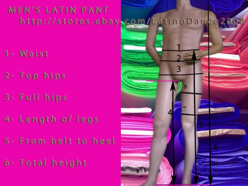 MENS LATIN SALSA PANT DP3  