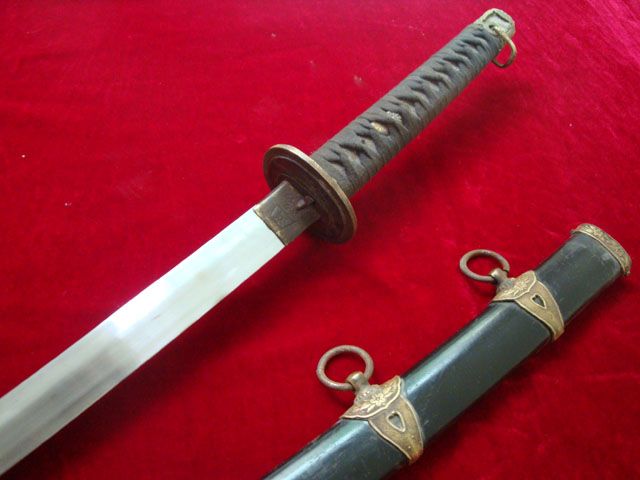 Antiques Japan military handmade blade  katana sword  