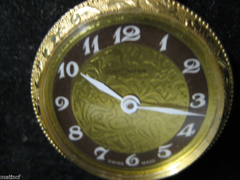 CustOmtime Swiss Made Pocket watch  