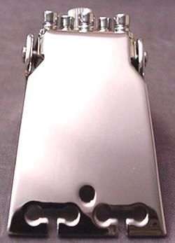 NICKEL FLAT STYLE 5 STRING BANJO TAILPIECE guitar maker  