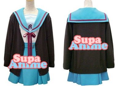 Cosplay Haruhi Suzumiya Costume Winter Tailor Made★  