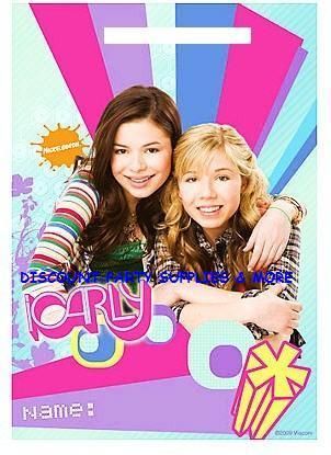 iCarly Treat Bags Gift Bags Loot Bags Party Supplies  