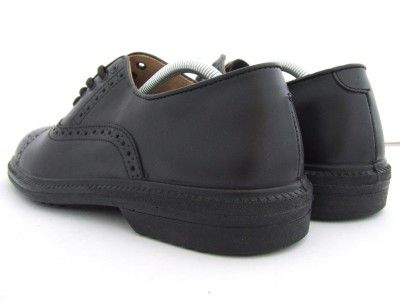 Mens Brogue Steel Toe Black Safety Work Shoes Catering  