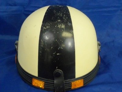 VINTAGE 1950 60s MOTORCYCLE HELMET Maybe BUCOBELL  