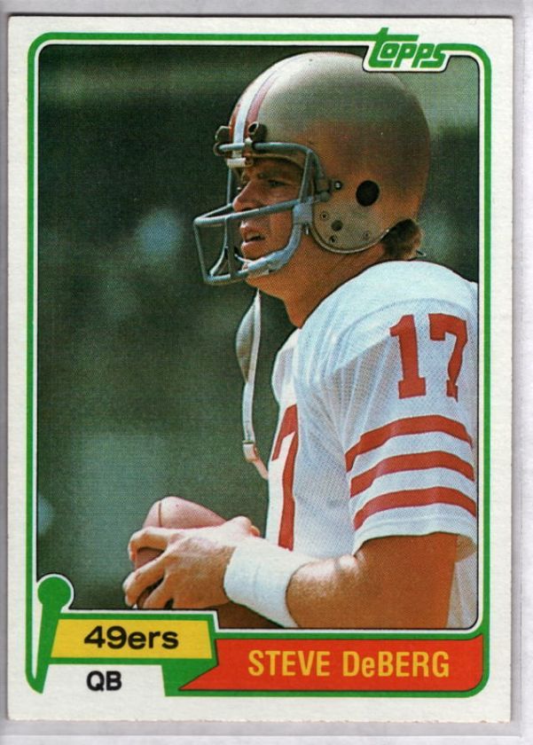 STEVE DEBERG 1981 Topps #364  