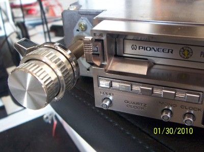 PIONEER KE 5100 SHAFT MOUNT CAR AM FM CASSETTE STEREO SILVER ~NEW NIB 