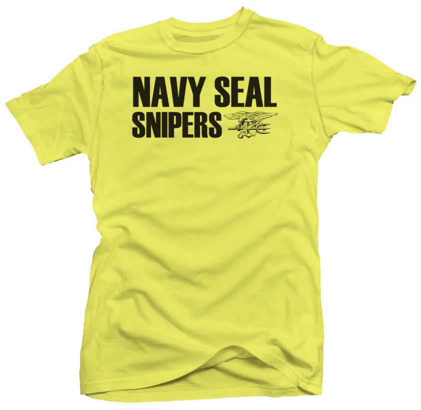 Navy Seal Snipers US Military USA Spec Ops New T shirt  