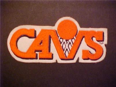 Cleveland CAVALIERS 6.5 inch VINTAGE *CAVS* PATCH  