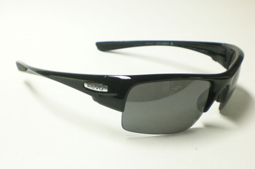 REVO CHASM RE4046 BLACK 01 POLARIZED SUNGLASES 4046 01  