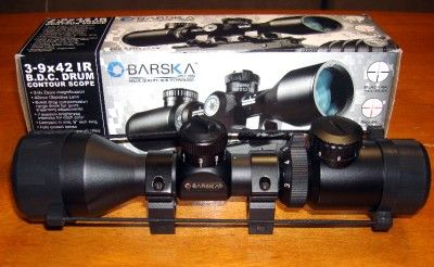 BARSKA 3 X 9 42MM IR CONTOUR SCOPE MODEL AC10634 **L@@K** 790272977635 