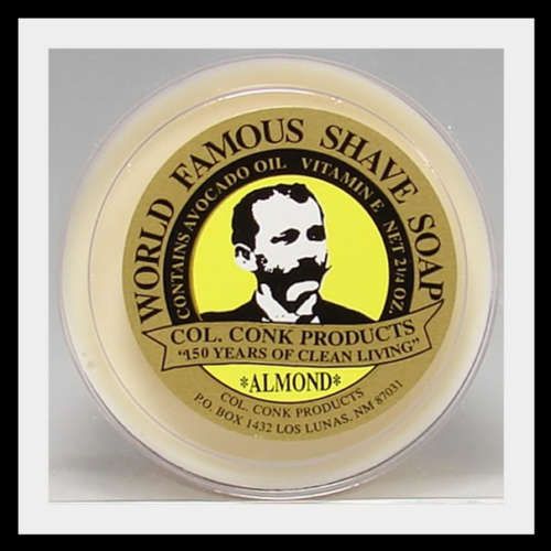 Col. Conk World Famous Almond Shave Soap 2.5 Bar  