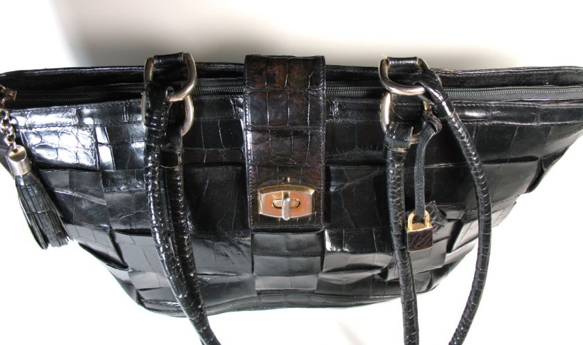 COLOMBO DONNA ELISSA HUGE CROCODILE BAG, ITALY  