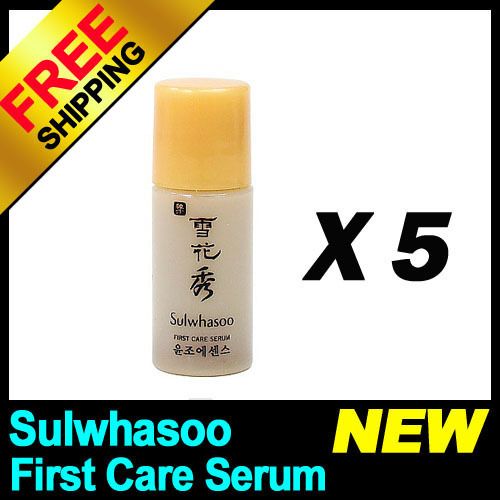 Sulwhasoo First Care Serum 4ml x 5= 20ml Orlgina & NEW  