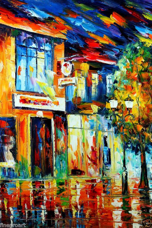   BEAUTIFUL COLORS VIBRANT AMAZING BREATHTAKING NICE OIL PAINTING SALE